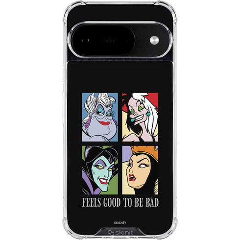 Disney Villains Characters Feels Good To Be Bad Google Pixel 10 Clear Case